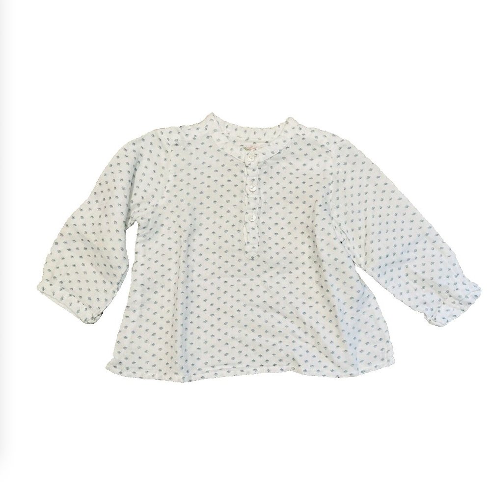 Bonpoint linen tunic / shirt, size 6 months